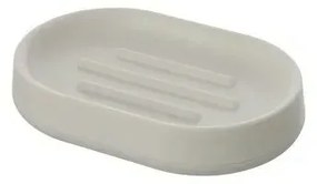 Piattino porta sapone Moderno In Plastica Bianco Da Appoggio