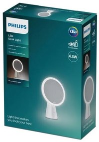 Philips - Specchio cosmetico dimmerabile con retroilluminazione LED MIRROR LED/4,5W/5V
