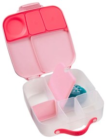 Box porta merenda grande – flamingo fizz