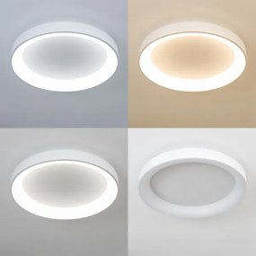 Brilagi - plafoniera LED dimmerabile FALCON II LED/99W/230V Ø 60 cm bianco + telecomando