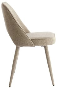 Sedia da pranzo grigio chiaro Djeslin - Light &amp; Living