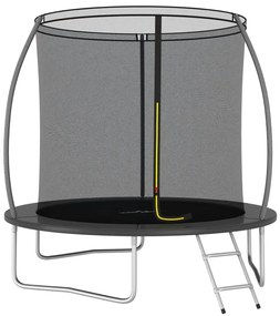 Set Trampolino Rotondo 244x55 Cm 100 Kg /