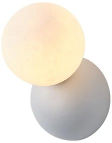 Applique 1xG9/25W/230V bianco