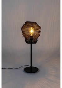 Lampada da tavolo nera Lena - White Label