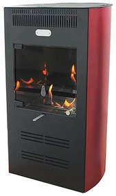 Stufa 3000W a Bioetanolo ventilata 3 velocità Ruby Elegance Bordeaux