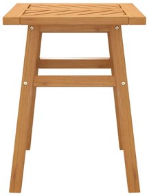 Tavolino 45x45x60 cm in legno massello di acacia