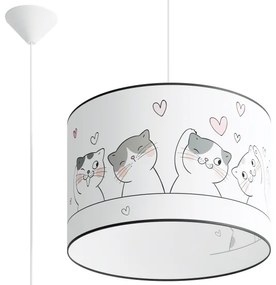 Sollux SL.1419 - Lampadario a sospensione per bambini CAT 1xE27/15W/230V diametro 40 cm