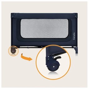 Lionelo - Lettino da viaggio JASMIN EASY FOLD Blu navy