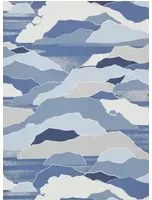 Lelievre Carta da parati Colline - Bleute