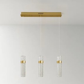 Lampadario LED su cavo LAGOS LED/24W/230V dorato