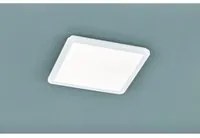 Plafoniera Quadrata Camillus Led Dimmerabile Bianco IP44 40x40 cm Trio Lighting