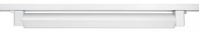 Faro LED Lineare 24W per Binario Monofase, Orientabile Bianco - OSRAM LED 100° Colore  Bianco Naturale 4.000K
