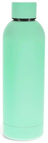 Bottiglia bottiglia da viaggio color menta in acciaio inox 500 ml – Rex London