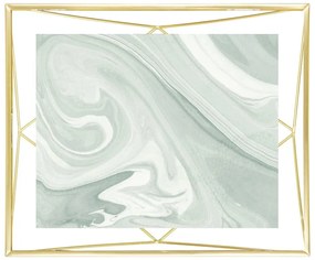 Cornice da appoggio/parete in metallo color oro 25x30 cm Prisma - Umbra