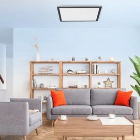 Leuchten Direkt 14755-18-Plafoniera LED dimmerabile FLAT LED/28W/230V + TC