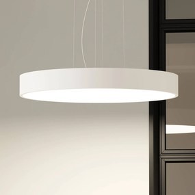 Arcchio Lampada LED a sospensione Noabelle, Ø 80 cm, bianco, metallo Noabelle Arcchio, dimmerabile, Bianco / Opale, Cucina, Metallo, Moderno