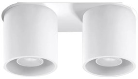 Sollux SL.0056 - Faretto ORBIS 2 2xGU10/40W/230V bianco