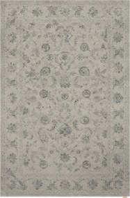 Tappeto in lana beige 133x190 cm Calisia Vintage Flora - Agnella
