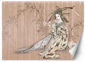 Carta Da Parati, Geisha giapponese classica