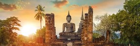 Quadro su tela – Statua di Buddha nel parco Sukhothai