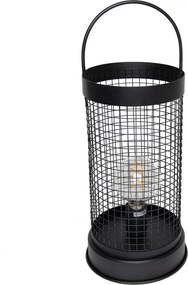 Lampada da tavolo moderna grigia da 52 cm - Horario