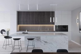 Plafoniera da soffitto in Acciaio LAGOS GU10 Bianca da interno