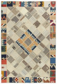 Kilim Tappeto 260x180 (Iran) Tessuto A Mano