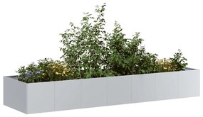 Fioriera 280x80x40 Cm İn Acciaio Zincato /