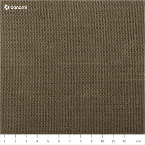 Letto matrimoniale imbottito verde scuro con contenitore con griglia 160x200 cm Jagna - Bobochic Paris