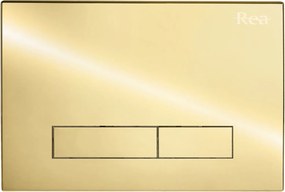 Pulsante per supporto set da incasso WC H  Gold