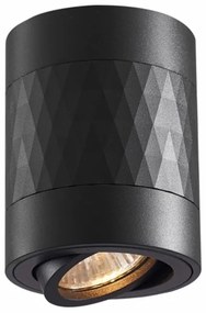 Luce Spot RUBIN 1xGU10/10W/230V nero