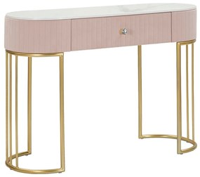 Consolle rosa 100x40 cm Montpellier - Mauro Ferretti