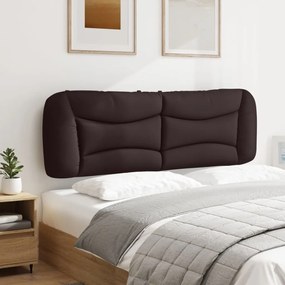 Cuscino testiera marrone scuro 160 cm in tessuto