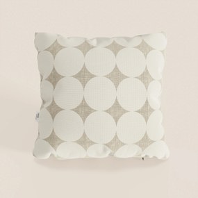 Dot cuscini geometrici disponibile in diversi colori in tessuto Idrorepellente bianco