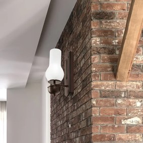 Brilagi - LED Applique COTTAGE 1xE14/40W/230V faggio/bianco