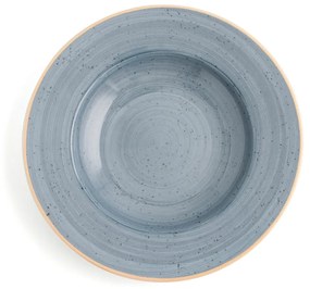Piatto Fondo Ariane Terra Ceramica Azzurro (Ø 26 cm) (6 Unità)