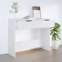 Tavolino da Salotto Bianco 90x36x75 cm in Legno Multistrato 811331