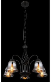 Globo 60298-5H - Lampadario a sospensione con catena GONNY 5xE27/60W/230V