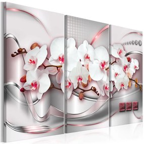 Quadro Wonderful Orchids I  Colore Bianco, Dimensioni e Misure 120x80