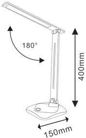 Lampada da tavolo LED dimmerabile touch TOLEDO LED/8W/230V 3000-6500K