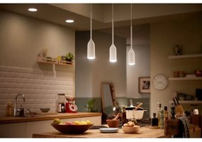 Philips 43006/31/P6 - Lampadario a sospensione LED dimmerabile Hue DEVOTE 1xE27/9,5W/230V