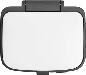 Cestino per la spazzatura bianco in acciaio con pedale 4 l Bo – Brabantia