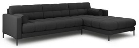Divano angolare grigio scuro (angolo destro) Bali - Cosmopolitan Design