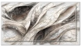 Stampa incorniciata su tela Fluid mix multicolore 135 x 75 cm