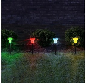 Globo 33987-4 - SET 4x Lampada solare LED RGB LED/0,05W/3V IP44