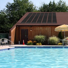 Costway Riscaldatore solare per piscina in PE da 2pcs, Pannelli collettori solari resistenti alle intemperie 3 Dimensioni