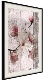 Poster  Queen of Spring Flowers I  Cornice Quadri Cornice nera con pass-partout, Larghezza x Altezza Home decor 20x30