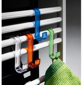Gedy - Gancio per radiatore limpido/termoplastico