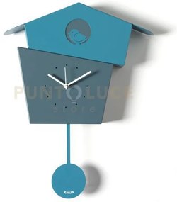 Orologio da parete picchiarello blu oltremare ,petrolio ,blu oltrem...