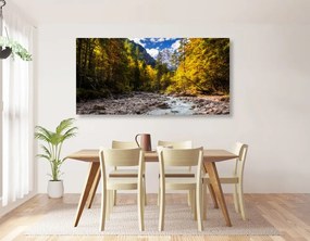 Quadro su tela – Paesaggio montano pittoresco